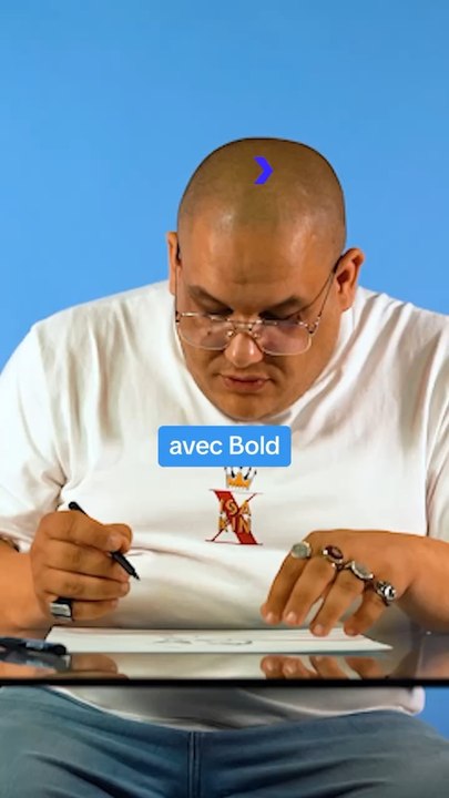 Graphiste, calligraphe, infografe et illustrateur, @bold_jpg est né à Bejaia Algérie, il a été diplômé en art et industrie graphique, et trouve son inspiration dans la culture urbaine et le street art.