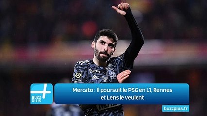 Mercato ‍: Il poursuit le PSG en L1, Rennes et Lens le veulent