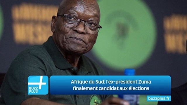 Afrique du Sud: l'ex-président Zuma finalement candidat aux élections