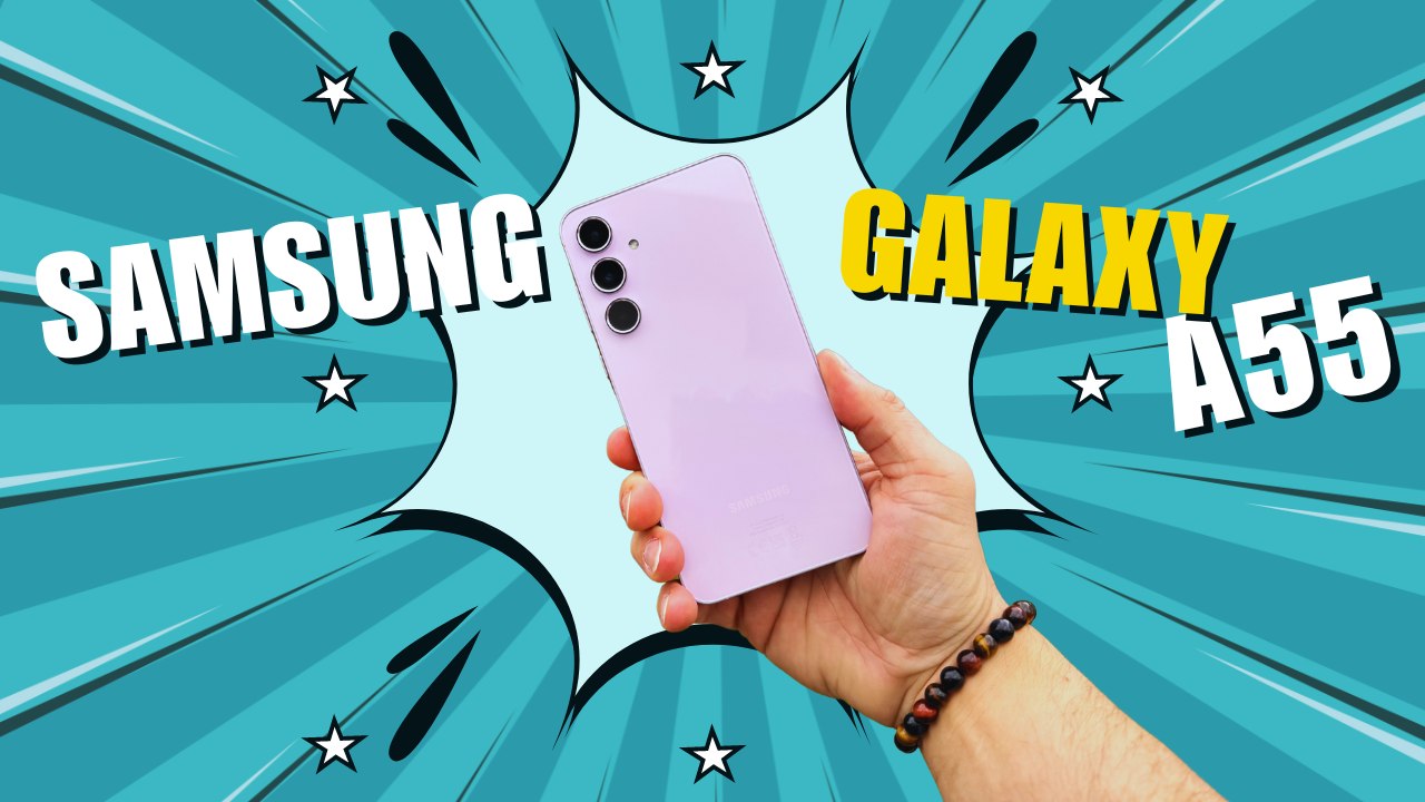 SAMSUNG GALAXY A55 : HAUT OU MILIEU DE GAMME?