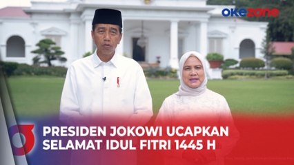 Download Video: Ucapkan Selamat Idul Fitri 1445 H, Jokowi: Rajut Kembali Persaudaraan