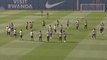 PSG training ahead of Barcelona UCL quarter final first leg