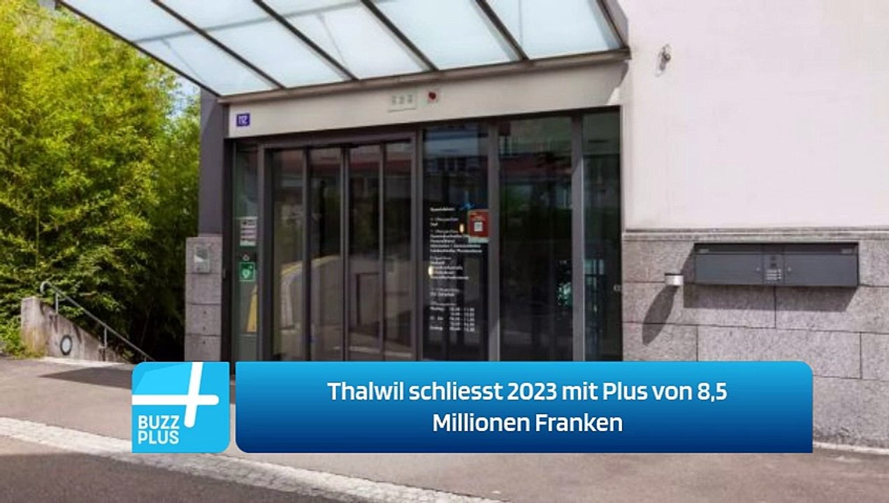 Thalwil schliesst 2023 mit Plus von 8,5 Millionen Franken