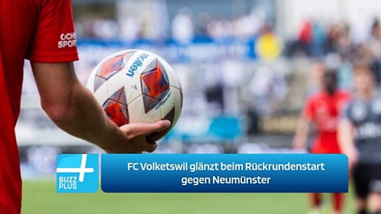 FC Volketswil glänzt beim Rückrundenstart gegen Neumünster