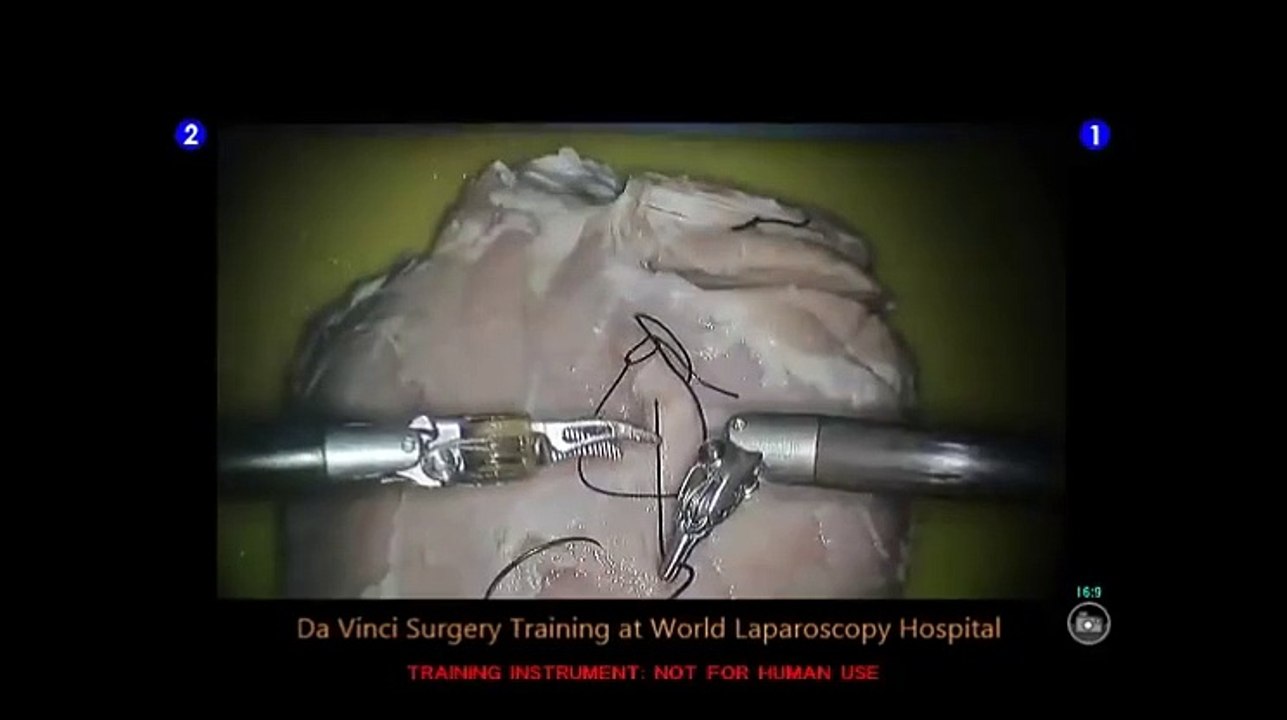 da Vinci Robotic Suturing Training - video Dailymotion