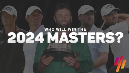 Descargar video: Rahm, Scheffler, McIlroy - Who will win the 2024 Masters?