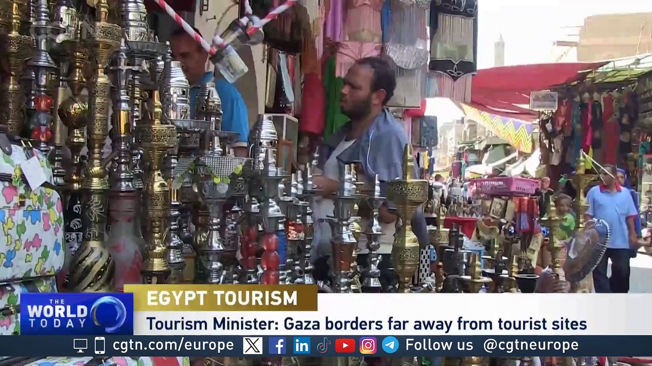 Egypt says tourism sector 'resilient', despite Gaza conflict