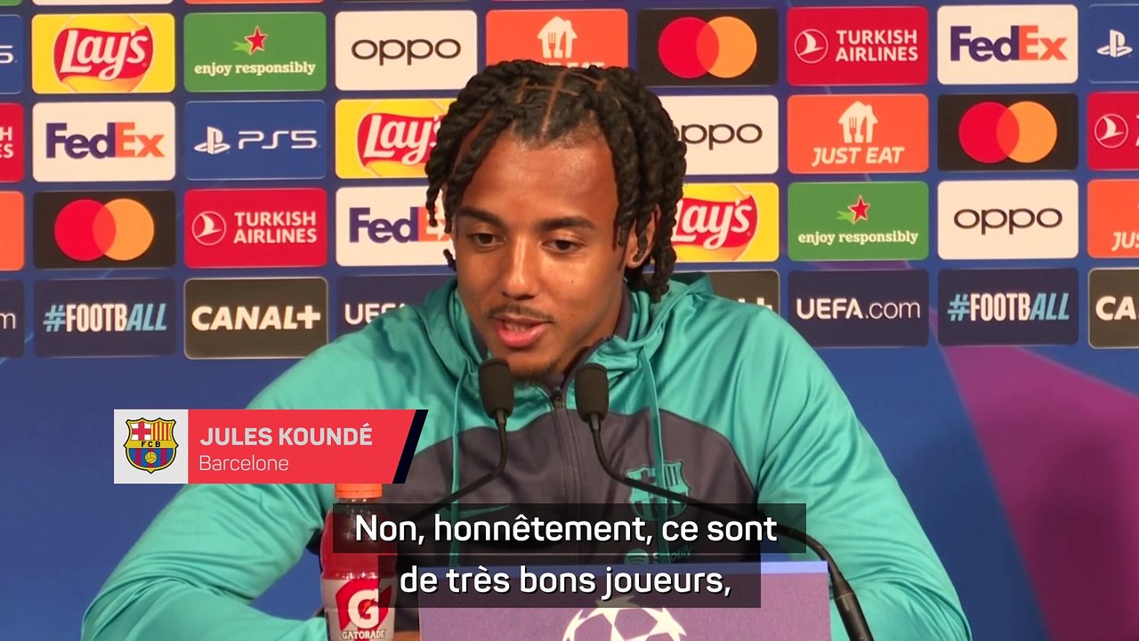 Koundé : "Mbappé et Dembélé sont des joueurs qui font des différences"