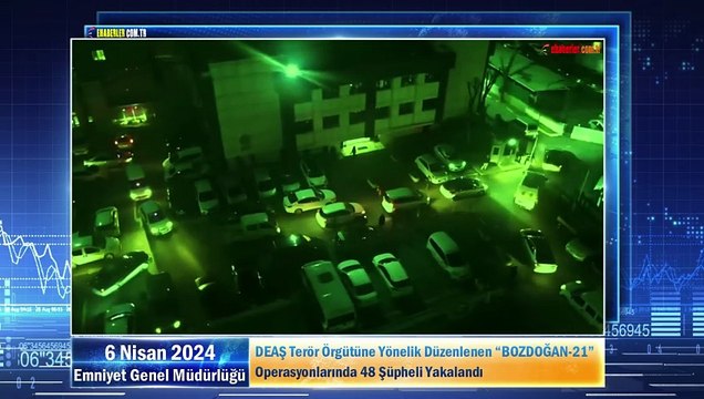 DEAŞ Terör Örgütüne Yönelik Düzenlenen “BOZDOĞAN-21” Operasyonlarında 48 Şüpheli Yakalandı