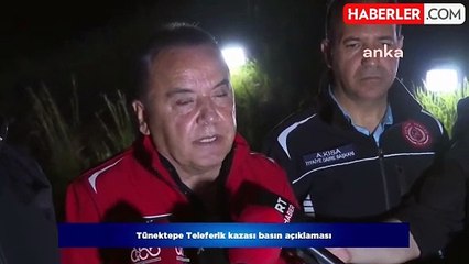 Antalya'da teleferik kazası: 184 kişi tahliye ediliyor