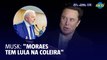 Musk: “Moraes tem Lula na coleira”