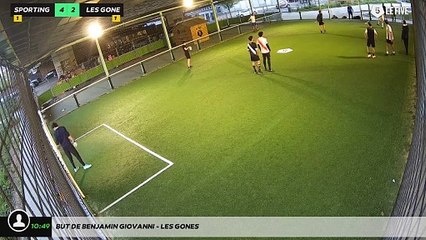 But de BENJAMIN GIOVANNI - LES GONES