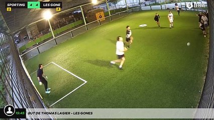 But de Thomas LAGIER - LES GONES