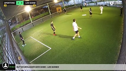 But de BENJAMIN GIOVANNI - LES GONES