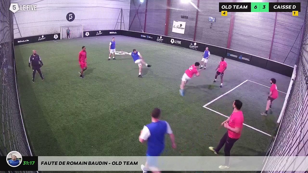 Faute de Romain Baudin - OLD TEAM