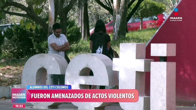 Alumnos del Ceti Colomos fueron amenazados | #ImagenNoticiasGDL con #FabiolaAnaya