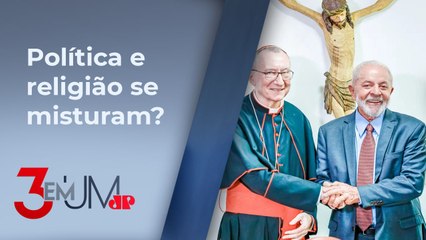 Lula se encontra com emissário do papa Francisco e defende ‘liberdade religiosa’
