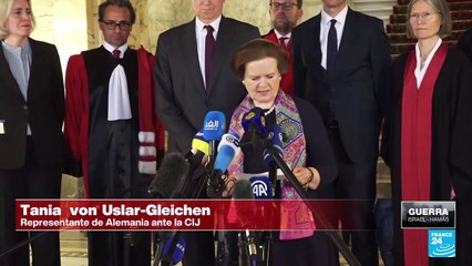 Alemania rechazó acusación de Nicaragua ante la CIJ sobre "facilitar genocidio en Gaza"