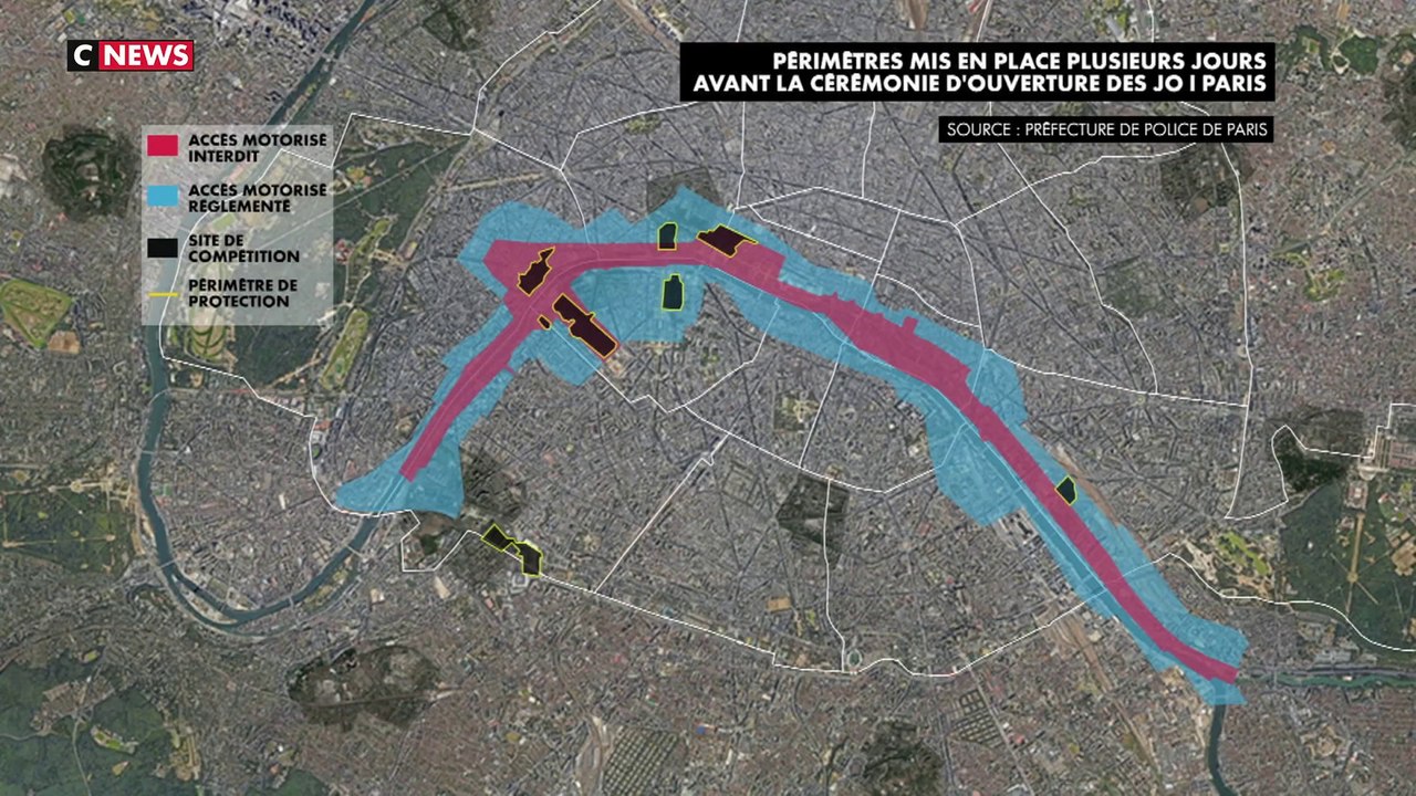 JO 2024 : QR code, périmètres surveillés... Gérald Darmanin détaille le dispositif de sécurité de la cérémonie d'ouverture