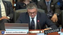Ecuador acusa a México ante la OEA de promover impunidad de Jorge Glas