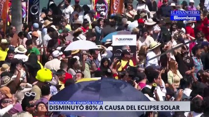 Eclipse solar provocó disminución de energía solar de hasta el 80%