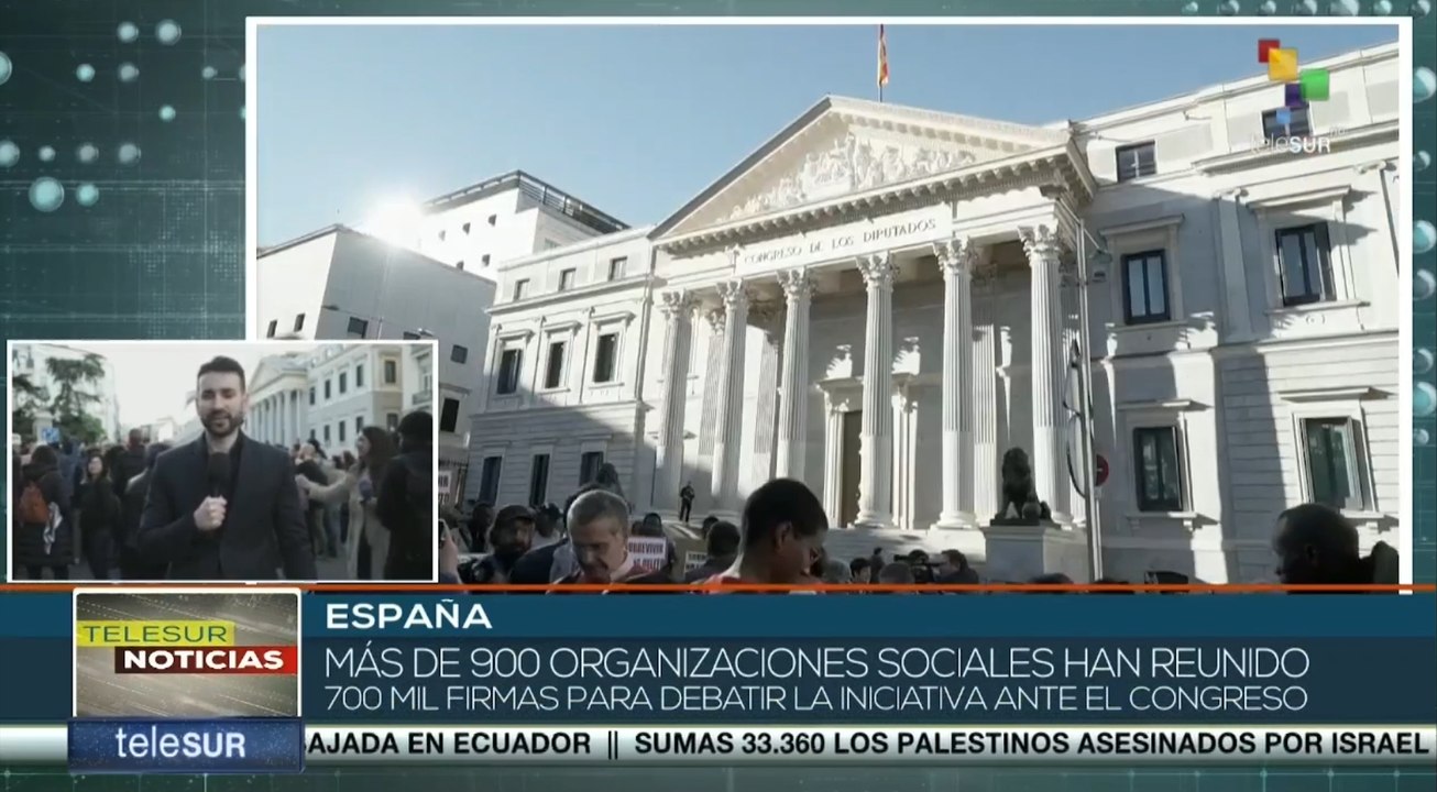 Cámara baja del Congreso español aprobó iniciativa para la regularización de personas migrantes