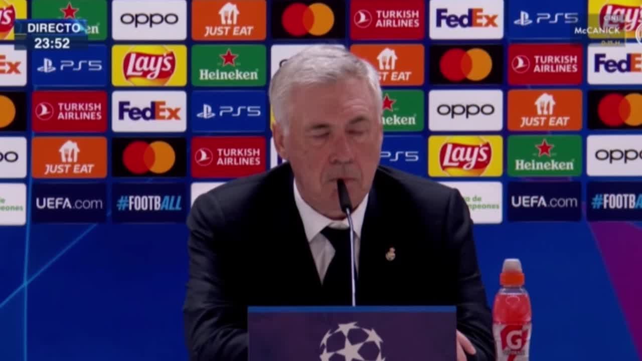 Ancelotti responde a lo de Guardiola por el césped