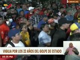 Caraqueños se mantienen en vigilia rememorando los momentos históricos del Golpe de Estado de 2002