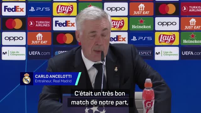 Real Madrid - Ancelotti : "Un petit désavantage pour le retour"