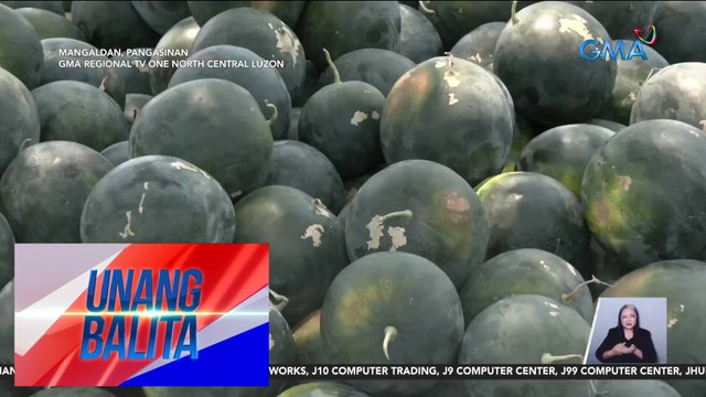 Kalidad ng mga pakwan, apektado ng matinding init | UB