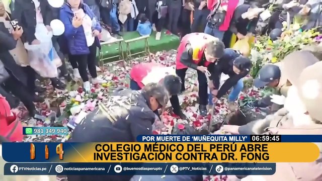 Muñequita ‘Milly’: colegio médico iniciará investigaciones contra Dr. Fong tras muerte de cantante