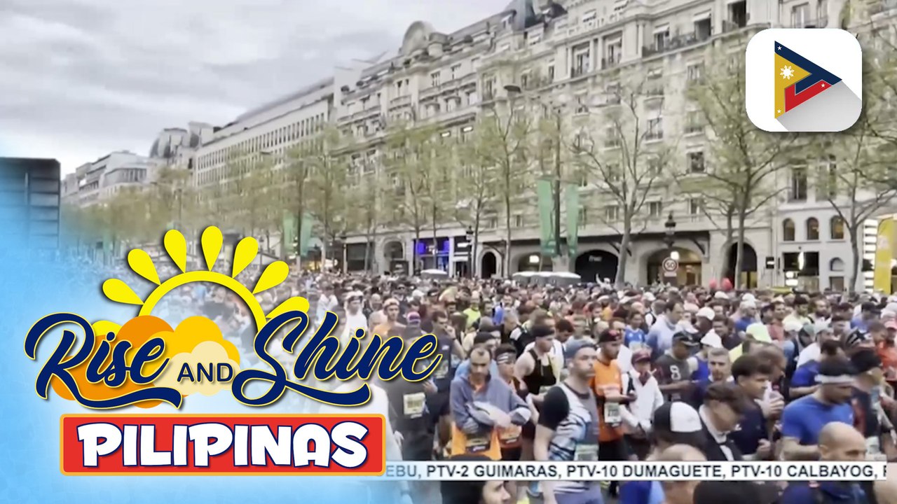 Ika-47 edition ng Marathon de Paris, nilahukan ng higit 50k runners kabilang ang ilang Pinoy