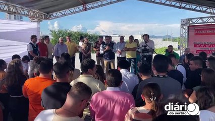 Governador visita Sousa e anuncia Hospital da Mulher do Sertão, que atenderá mulheres de 40 cidades