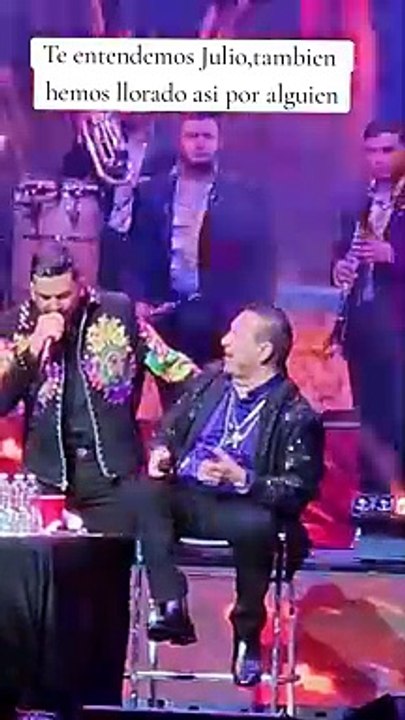 Julio Preciado rompe en llanto junto a Luis Ángel “El Flaco”