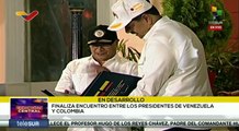 Concluye encuentro entre pdtes. Maduro y Petro en Venezuela