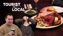 An American tourist and a local find the best Sunday roast in London