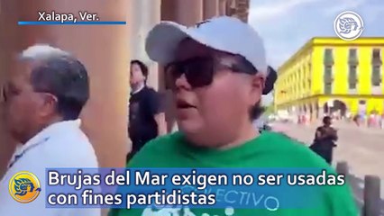 Brujas del Mar exigen no ser usadas con fines partidistas; niegan apoyo a Rocío Nahle