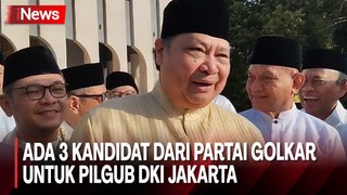 Ketum Partai Golkar Sebut Punya 3 Kandidat untuk Pilgub DKI Jakarta