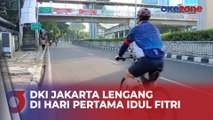 Suasana DKI Jakarta Nampak Lengang di Hari Pertama Idul Fitri 1445 H