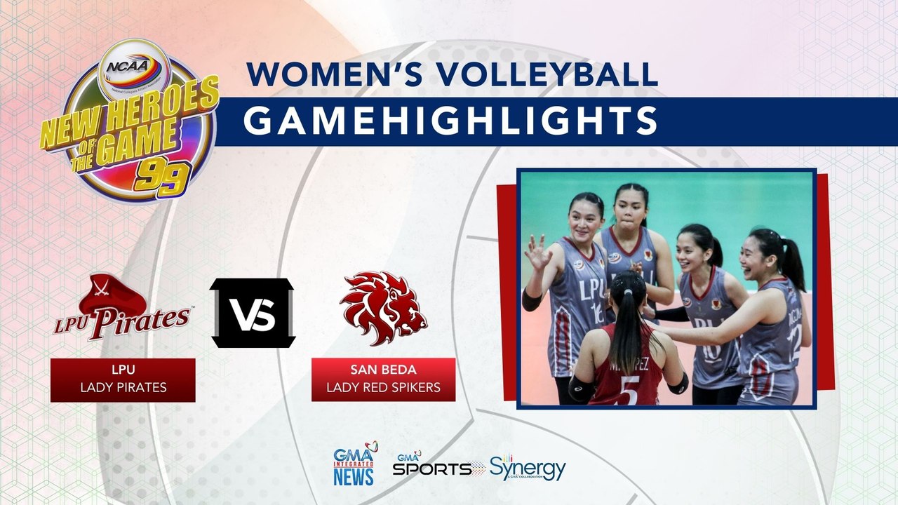 NCAA Women's Volleyball LPU vs SBU (Highlights) | NCAA Season 99