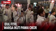 Rayakan Idul Fitri, Ratusan Warga Ikuti Pawai Obor Keliling Masjid Istiqlal