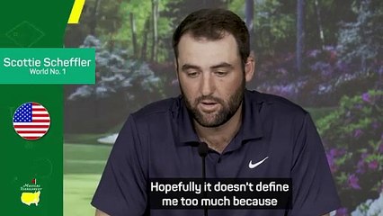 Scheffler doesn't want to be defined just by golf