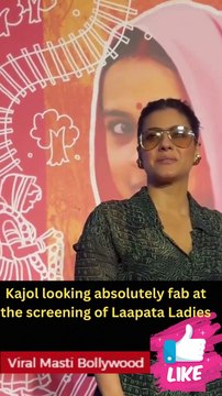 Kajol, Salman Khan, Aamir Khan, Kiran Rao & Many Celebs at Laapataa Ladies Screening Viral Masti Bollywood