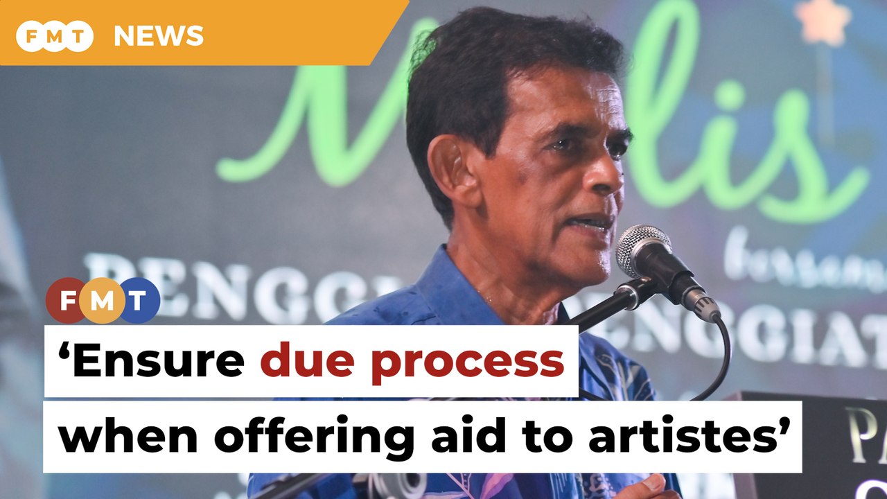 Govt urged to ensure due process and fairness when offering aid to artistes