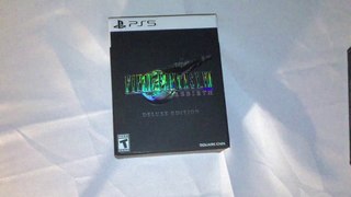 Final Fantasy VII Rebirth Deluxe Edition (PS5) Unboxing