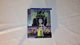 Rick & Morty Season 7 Blu-Ray Steelbook Unboxing