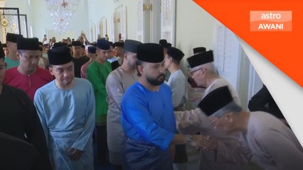 Pemangku Sultan Johor tunai solat bersama lebih 1,000 jemaah