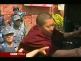BBC report: Nepalese Police beating Tibetan School Strudents