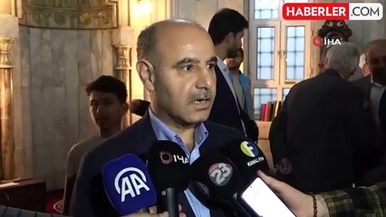 Elazığ'da bayram namazında camiler doldu taştı