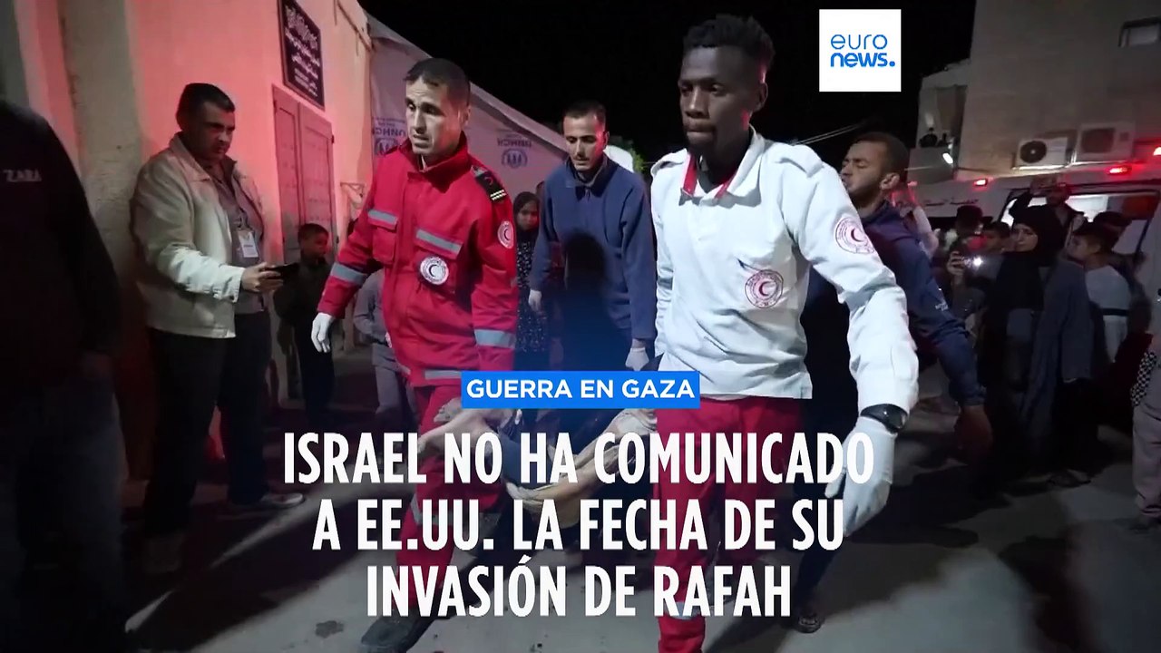 Israel no ha comunicado a EE.UU. la fecha en la que planea lanzar una invasión terrestre de Rafah